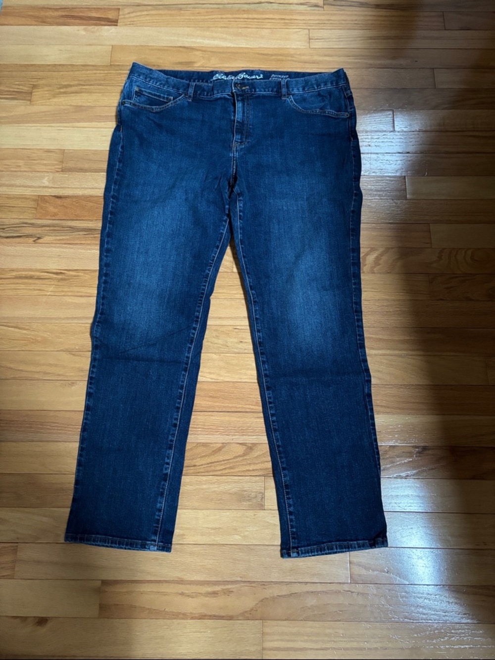 Eddie Bauier Boyfriend Midrise Slim Blue Jeans